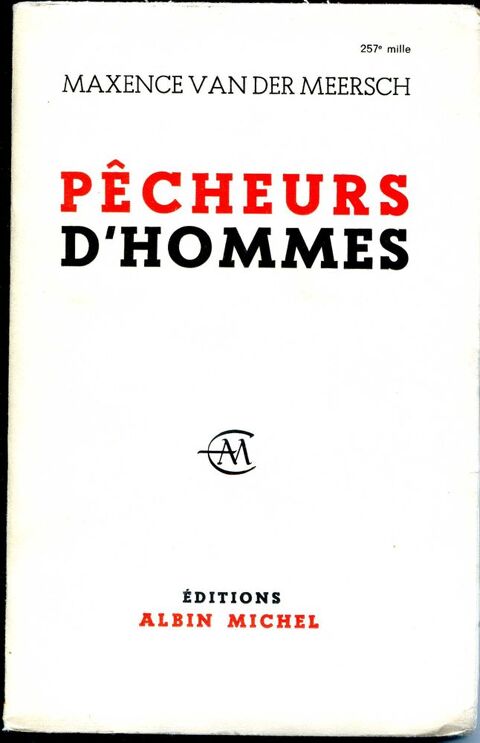 Pêcheurs d'hommes - Maxence Van der Meersch, 10 Rennes (35)