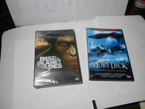 2 DVD La planete des singes les origines 2  ET MOBY DICK  11 Montauban (82)