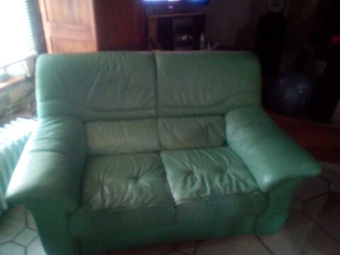 CANAPES 2 ET 3 PLACES EN CUIR DE BUFFLE 250 Merdrignac (22)