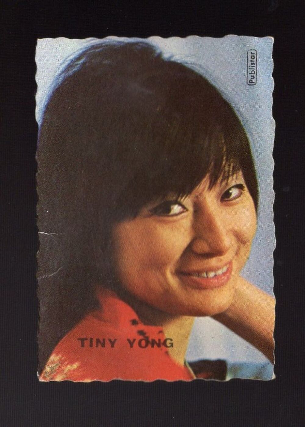 Carte Tiny YONG Publistar petit format CD et vinyles