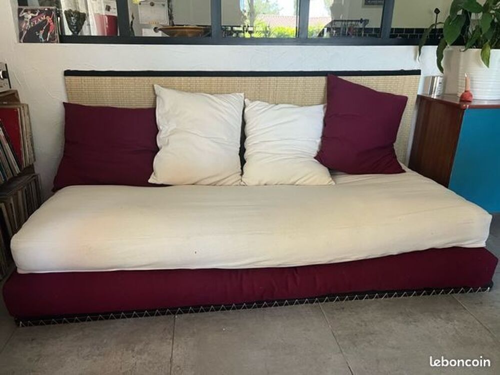 Double futon 90 x 200 assortis de 2 tatamis 100 x 200cm Meubles