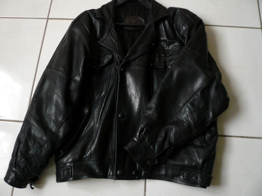 Blouson homme en cuir T50 Vêtements