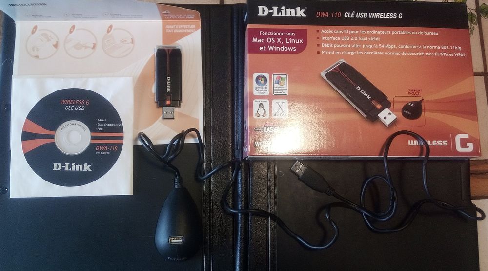 Cl&eacute; USB WIFI D LINK DWA Matériel informatique