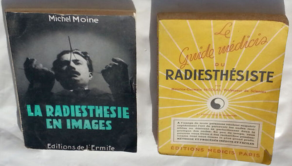 2 livres sur la radiesth&eacute;sie compr&eacute;hension facile Livres et BD