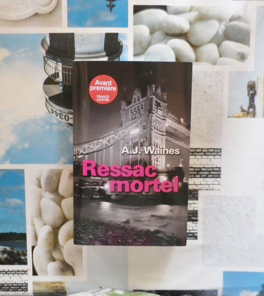 RESSAC MORTEL de A.J. WAINES Ed. France Loisirs THRILLER Livres et BD
