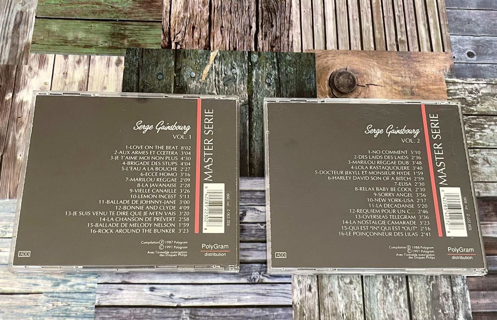 CD originaux de Serge Gainsbourg CD et vinyles
