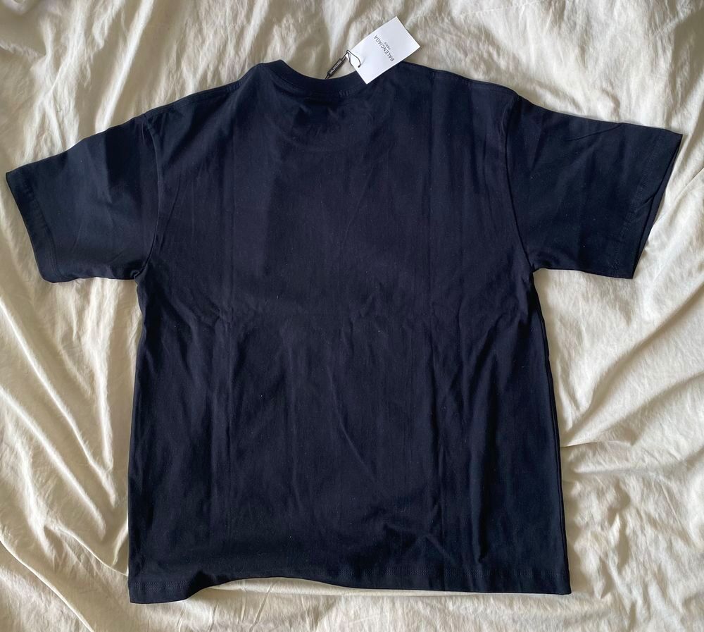 Tee-Shirt Balenciaga noir - manche courte - taille L - 100 Vtements