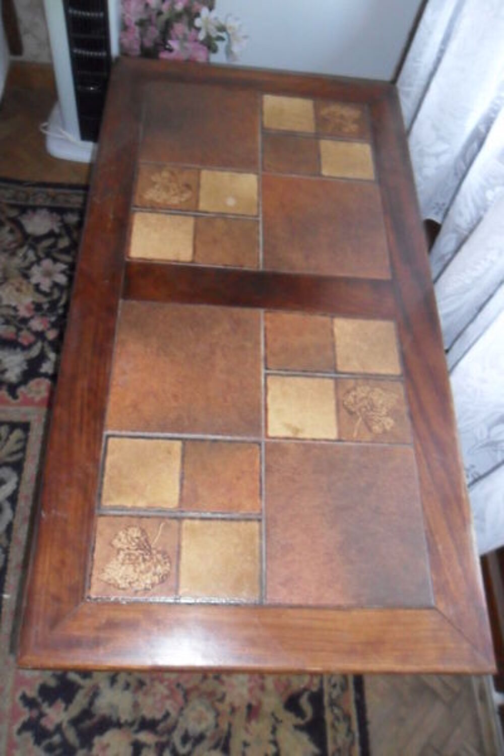 table basse carrelee Meubles