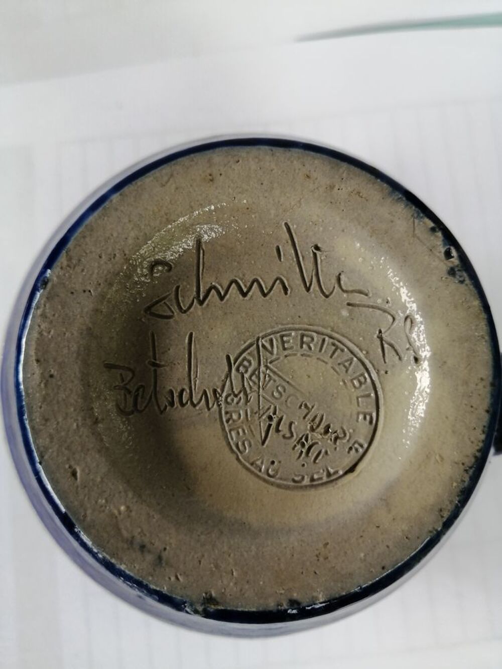 Tasse Betschdorf en gr&egrave;s d'Alsace - Sign&eacute;e Décoration