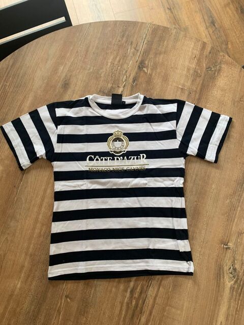 Tee Shirt marinière enfant garçon     La Chaise b 5 Saleilles (66)