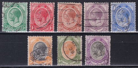 Timbres AFRIQUE-TRANSAVAAL-1913-20 YT entre 2 et 8  2 Lyon 5 (69)