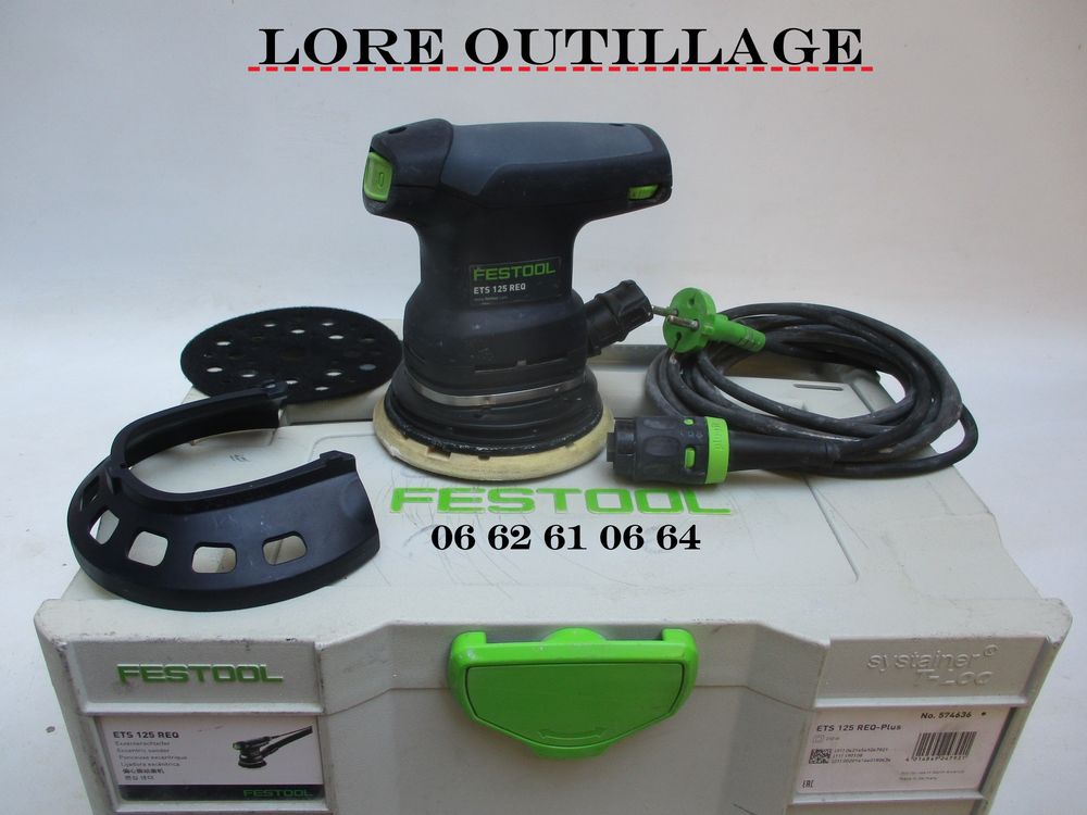 FESTOOL ETS 125 EQ - Ponceuse excentrique Bricolage