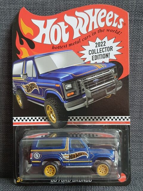 '85 Ford Bronco. 2022 Collector Edition. Hot Wheels Red Line Club. 45 Saint-Valrien (20)