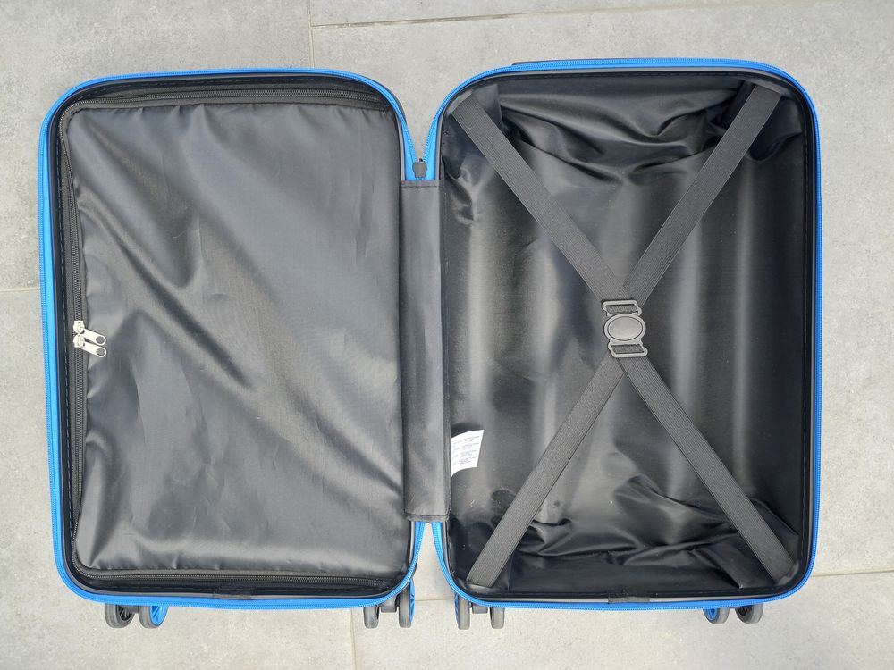 VALISE CABINE RIGIDE SUR ROULETTE 55 CM EN LOT DE 2 Maroquinerie