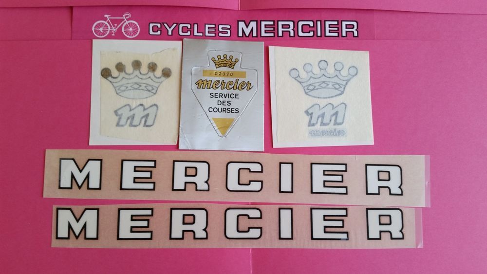 AUTOCOLLANTS MERCIER Vélos