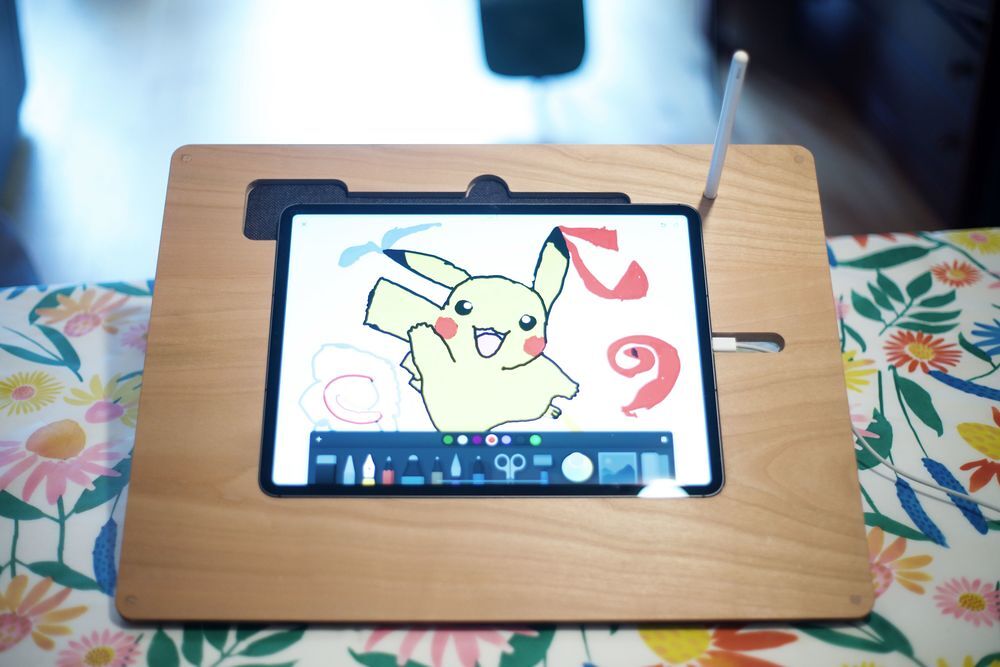 Support de dessin ergonomique pour iPad Pro M4 Téléphones et tablettes