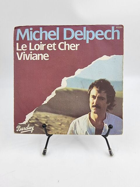 Vinyle 45 tours Michel Delpech : Le Loir et Cher Viviane  3 Vulbens (74)