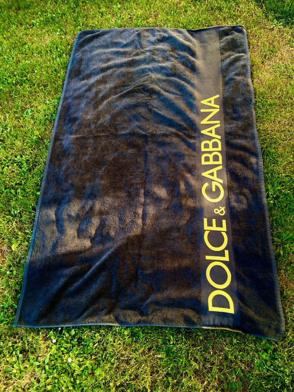 Drap de plage, Drap de bain Dolce&amp;Gabbana Authentique Vêtements