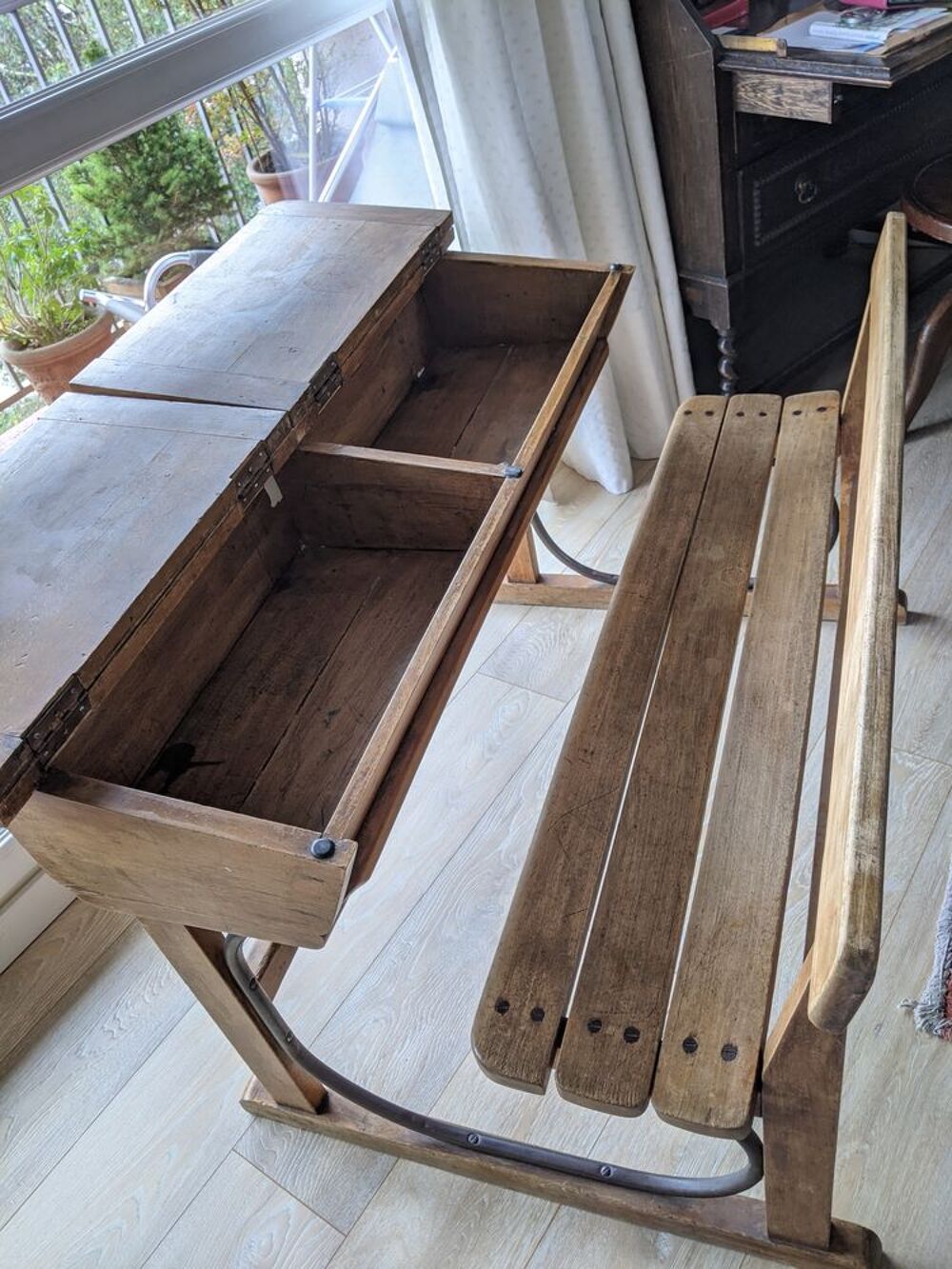 Bureau &eacute;colier vintage Mobilier enfants