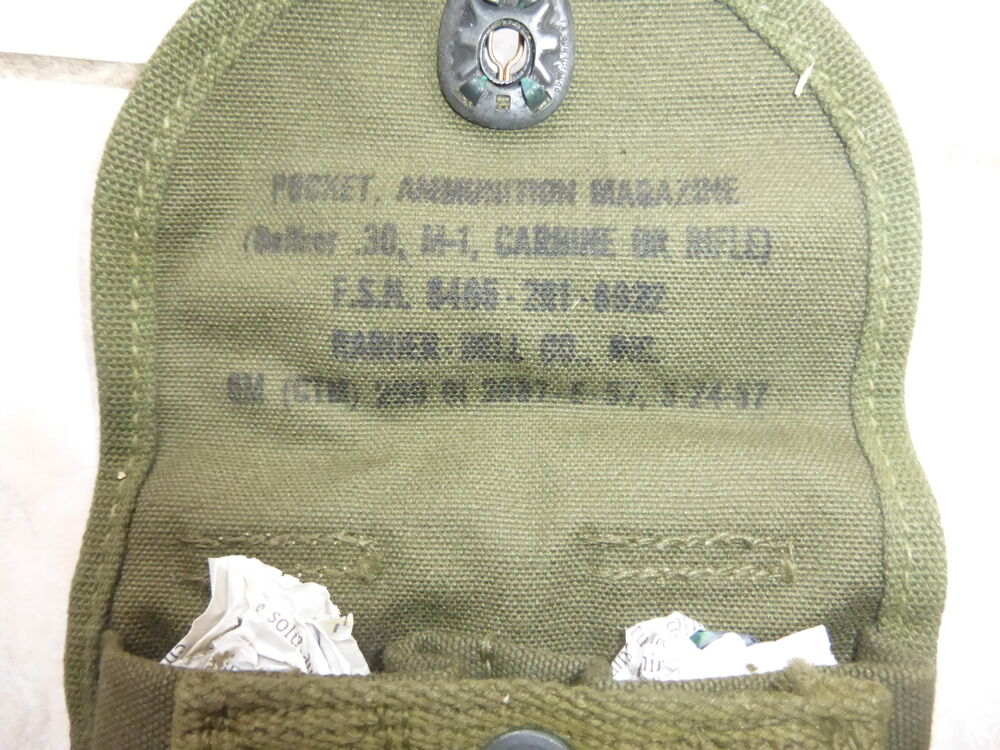 cartouchi&egrave;re Porte chargeurs US arm&eacute;e USA pour USM1 1957 