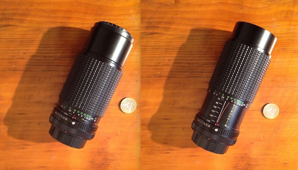 OBJECTIF ZOOM MAGNON 75 ? 200 mm + cache objectif Photos/Video/TV