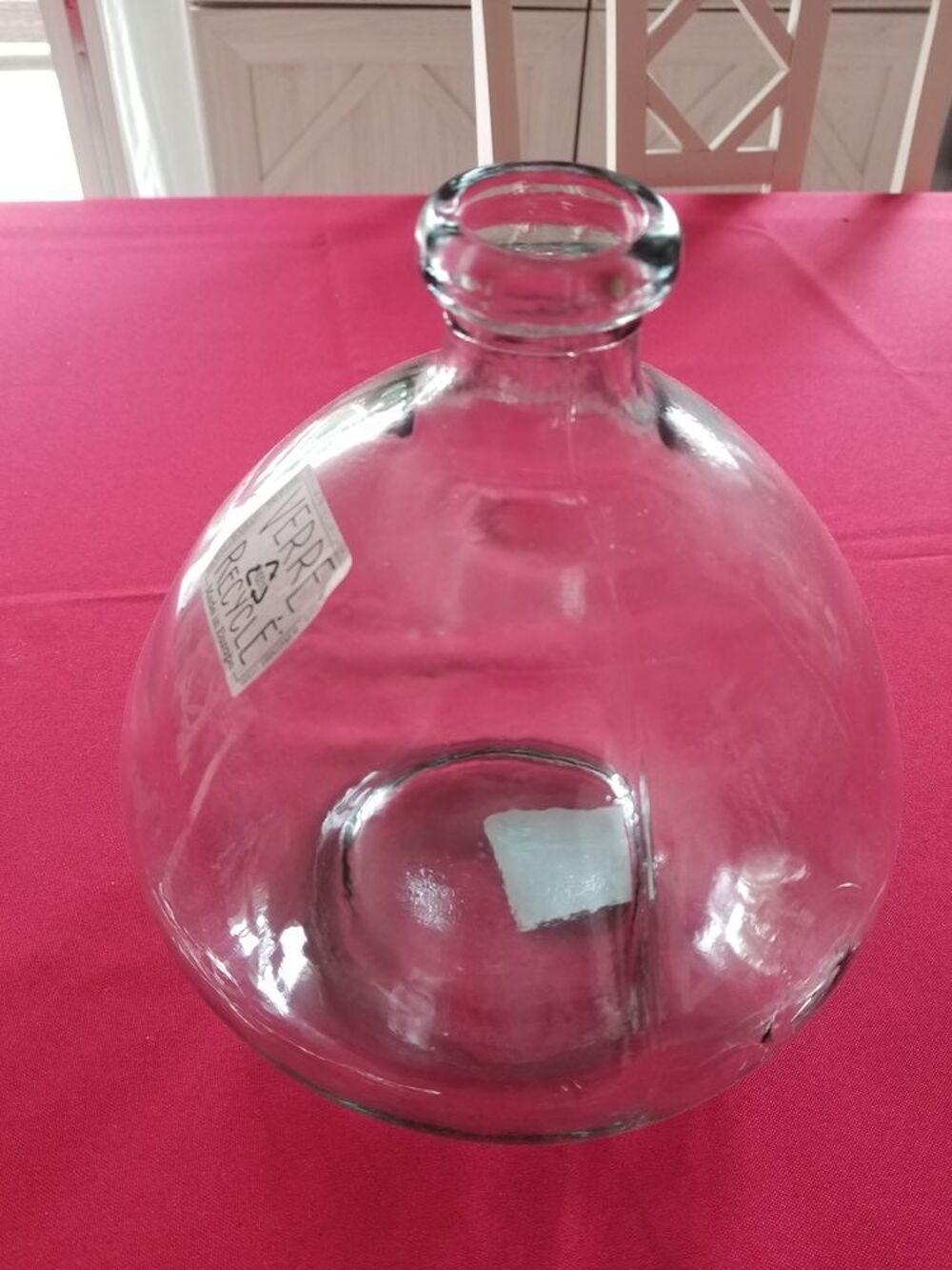 Vase neuf en verre Décoration