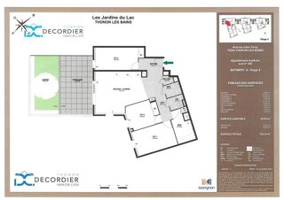  Appartement � vendre 4 pi�ces 83 m�