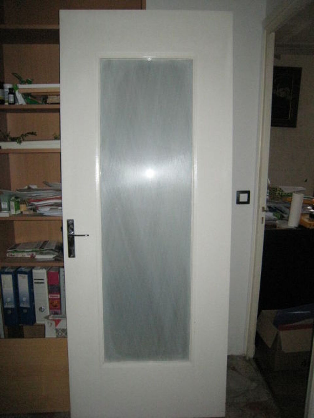 Porte vitr&eacute;e en ch&ecirc;ne massif Bricolage