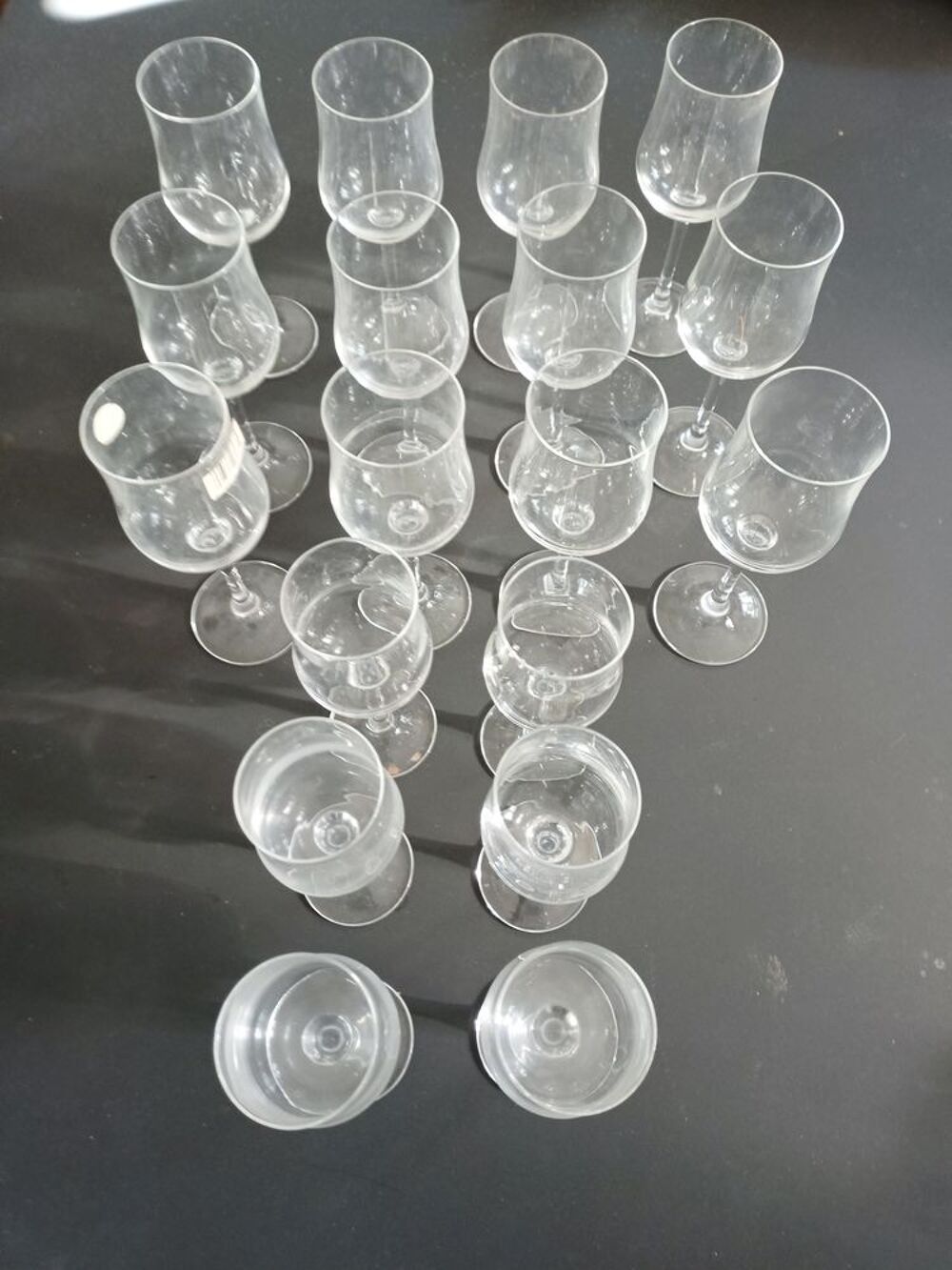 Pour jolies Tables D&eacute;co "Verrerie Fran&ccedil;ais en Cristal Décoration