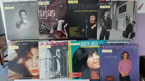 DISQUES VINYLS : grandes chanteuses francaises 1 Colmar (68)