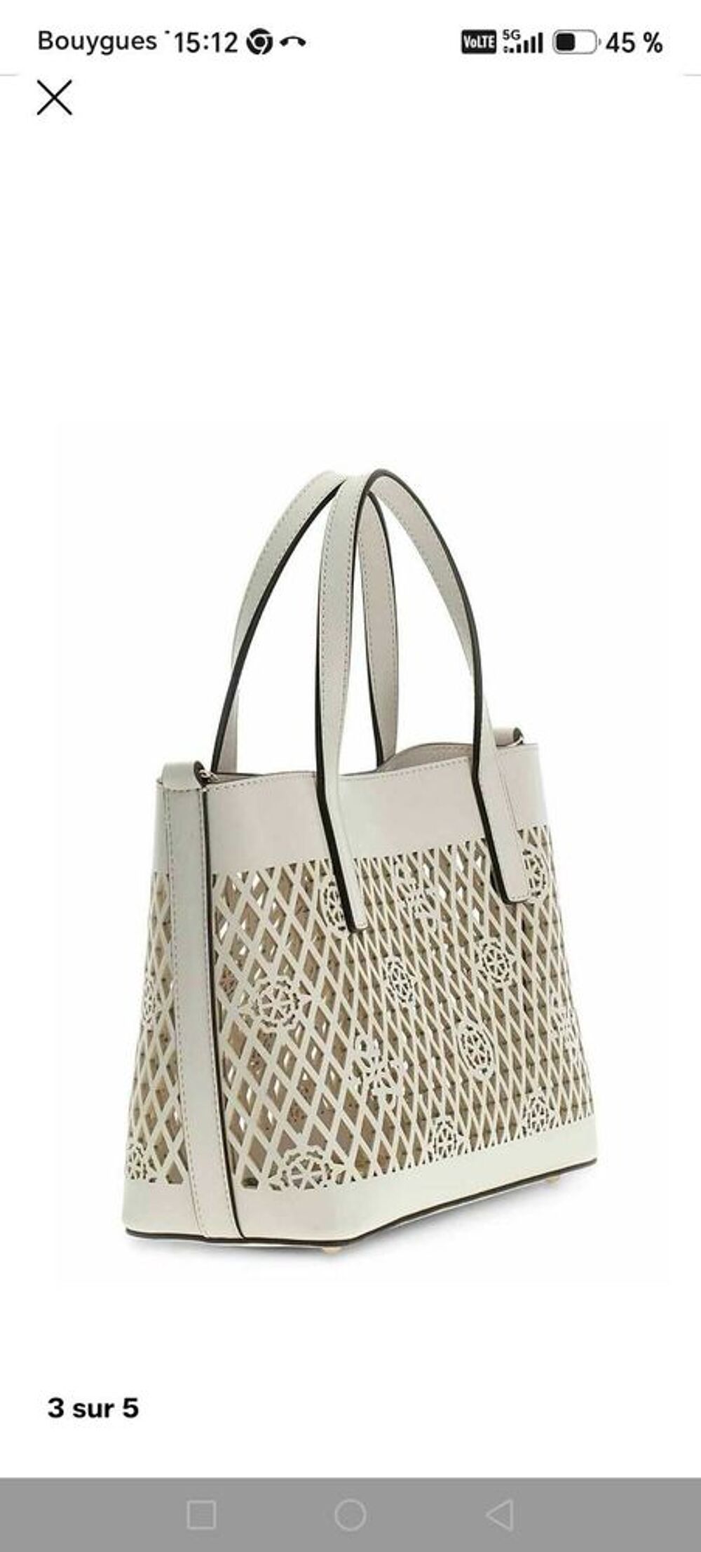 sac Guess bandouli&egrave;re avec pochette zipp&eacute;e Maroquinerie