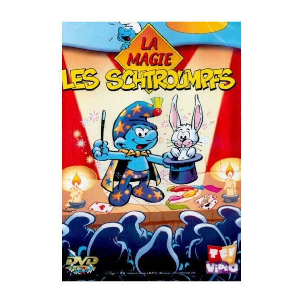 Dvd les schtroumpfs la magie DVD et blu-ray
