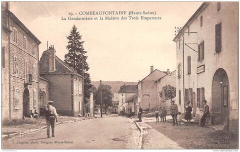2 CPA GENDARMERIE COMBEAUFONTAINE (70) 18 Dijon (21)