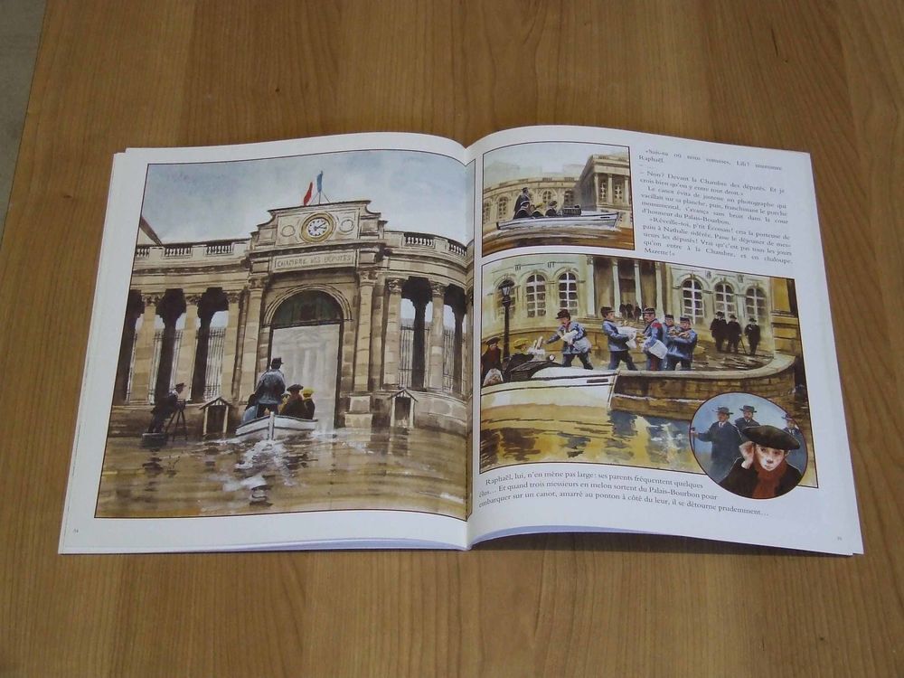 Livre, &agrave; partir de 8&nbsp;ans, PARIS SOUS L'EAU, NEUF Livres et BD