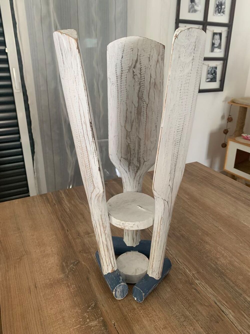 D&eacute;coration en bois " Joutes de S&egrave;te " Décoration