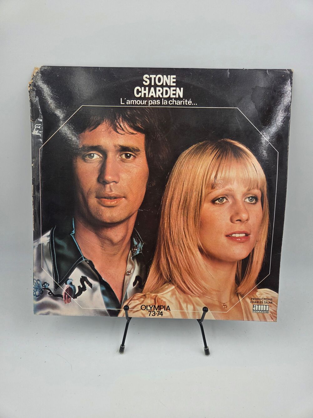 Vinyle 33 tours Stone Charden : L'Amour pas la Charit&eacute;?) CD et vinyles