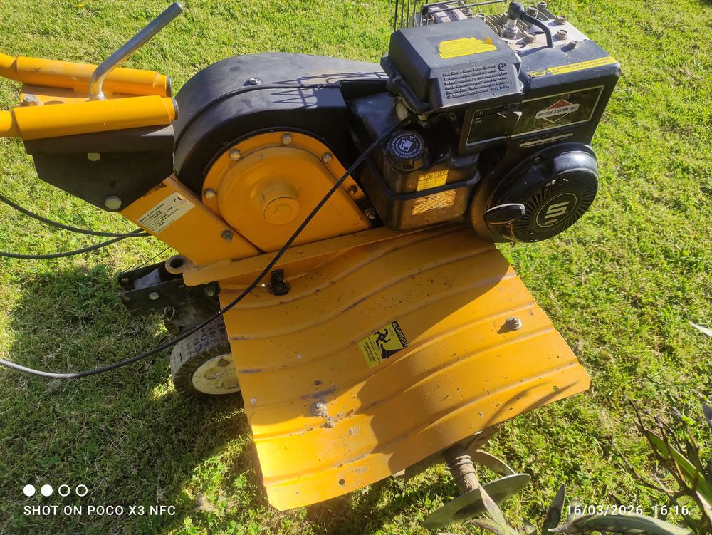 Motoculteur/Motobineuse GRANJA-3,7 KW 6 fraises Jardin