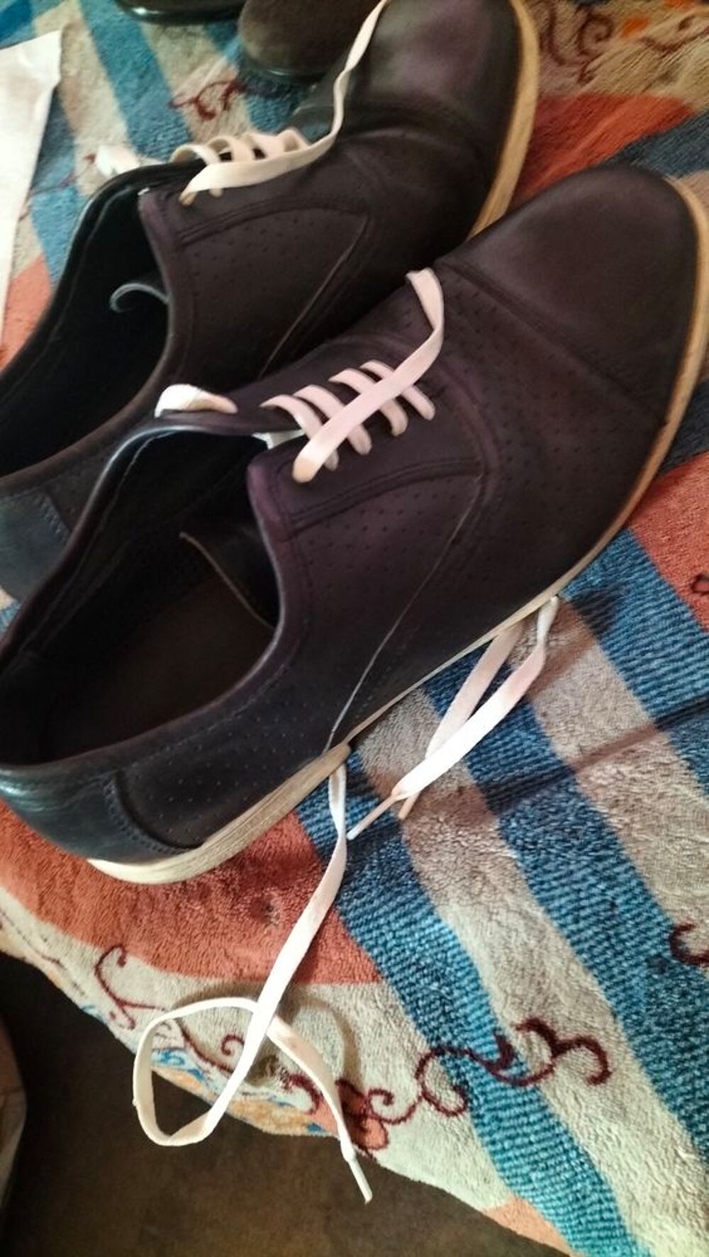 Basket cuir Geox pointure 42 tr&egrave;s bon &eacute;tat Chaussures
