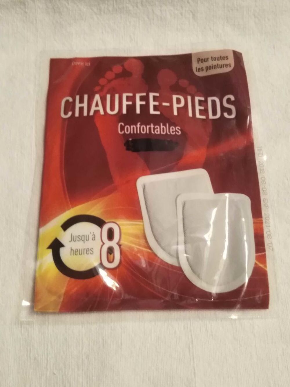 Chauffe-pieds confortables ( 1 paire) Chaussures