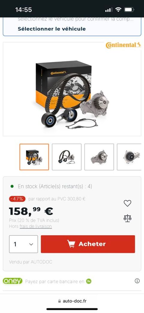 Pi&egrave;ces et &eacute;quipements Voiture Pi&egrave;ces d&eacute;tach&eacute;es auto  occasion Groslay 95410