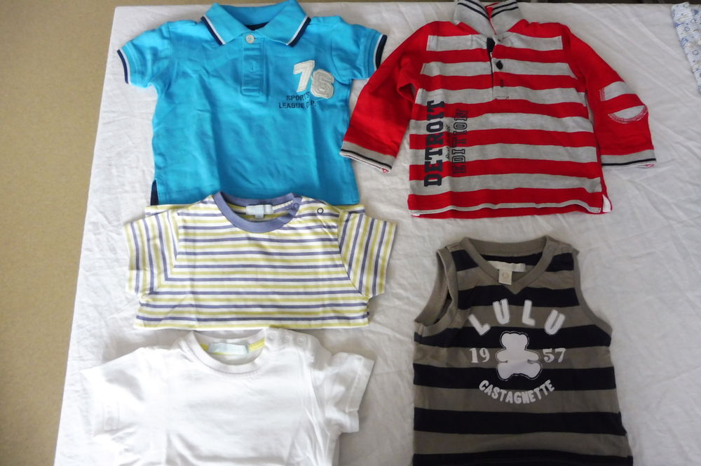 23 v&ecirc;tements en 6 mois Lot.2 Puériculture