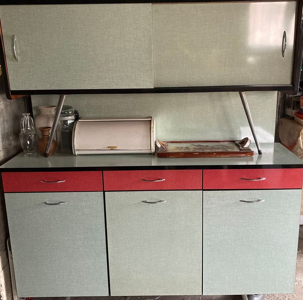 BUFFET TABLE CHAISES FORMICA Meubles