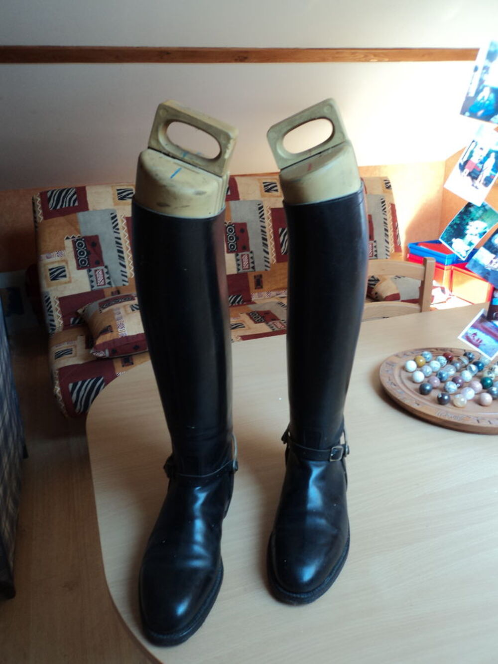 Bottes d'&eacute;quitation cuir Chaussures