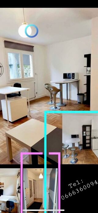  Appartement  louer 1 pice 33 m