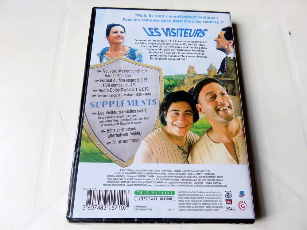 Les Visiteurs [&Eacute;dition Sp&eacute;ciale] [DVD] DVD et blu-ray