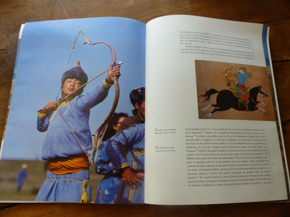 VOYAGE DANS L'EMPIRE MONGOL Livres et BD