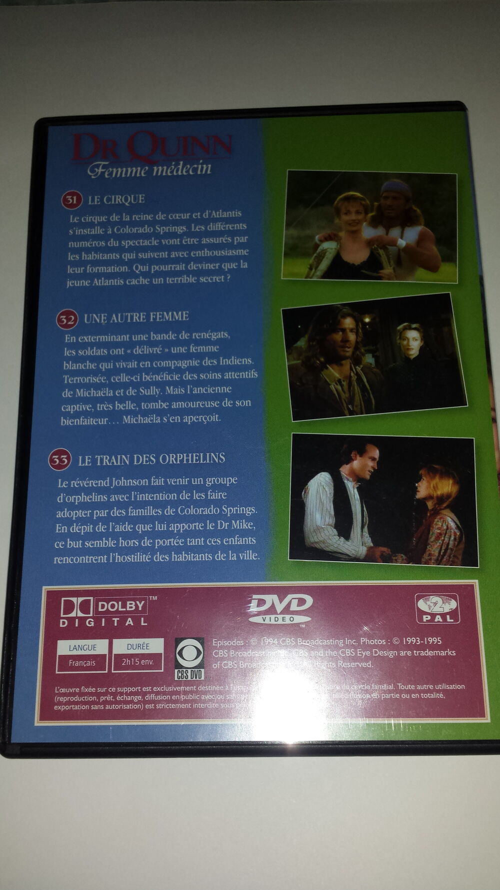 DVD DR QUINN FEMME MEDECIN
N&deg; 11
DVD et blu-ray