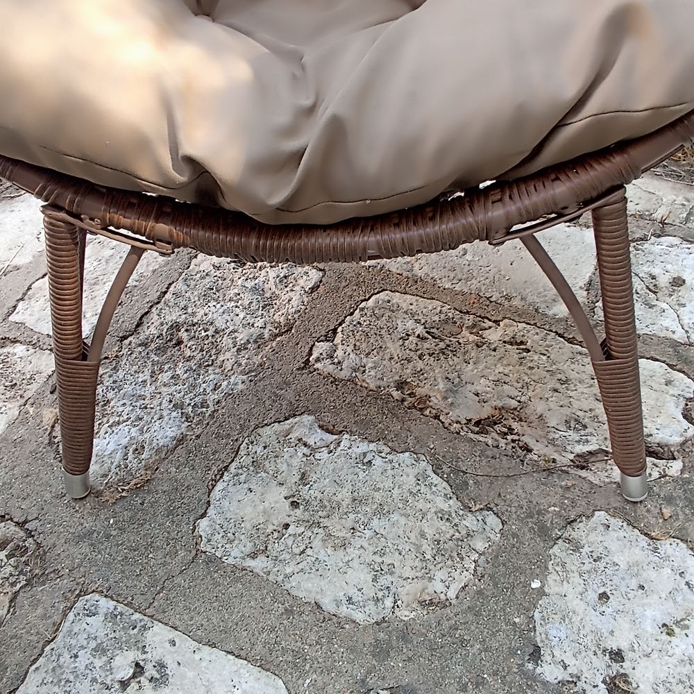 FAUTEUIL OEUF OSIER Meubles