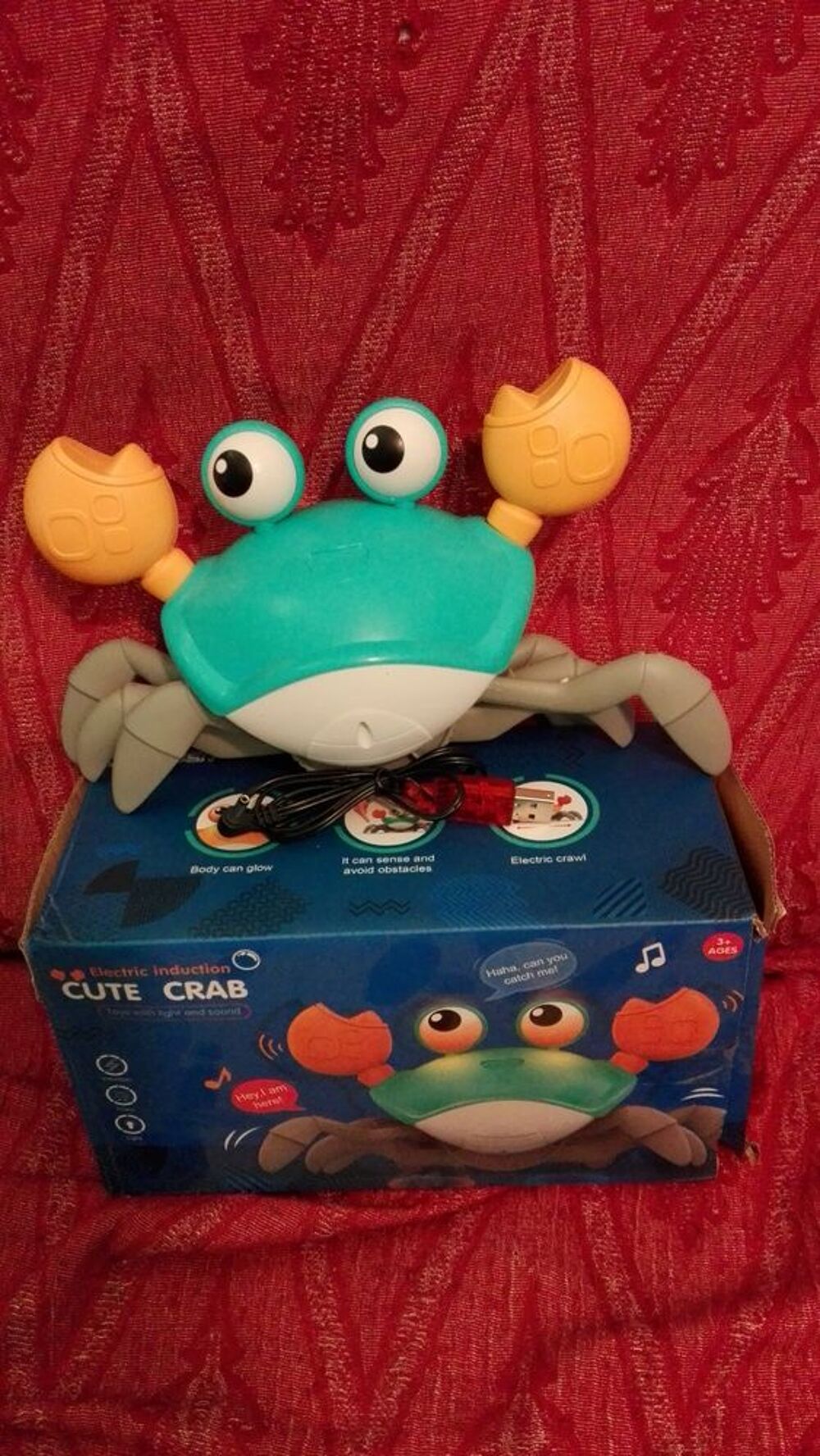 jouet mattel HGX99 mon chiot rampe+crabe en mouvement? Jeux / jouets
