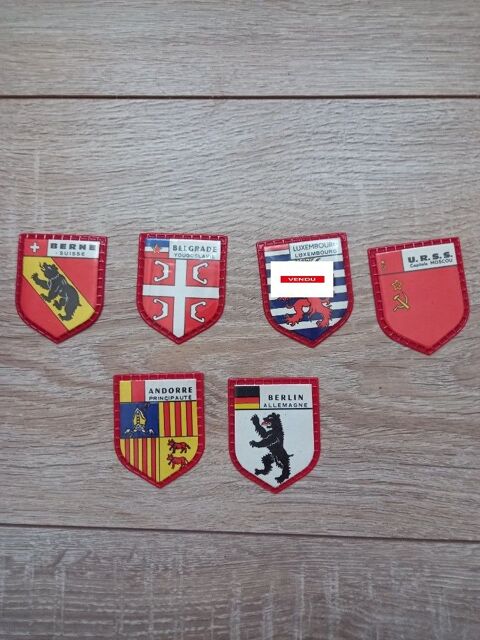 Ecusson flan Imp�rial s�rie Europe
7 Villiers (86)